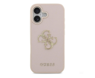 Guess Grained Big 4G & Classic Logo do iPhone 17 różowy - 1365544 - zdjęcie 2